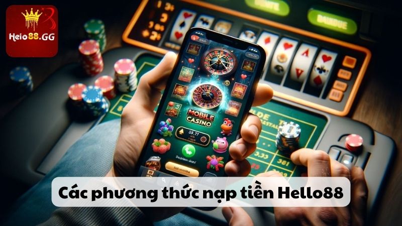 Các phương thức nạp tiền Hello88