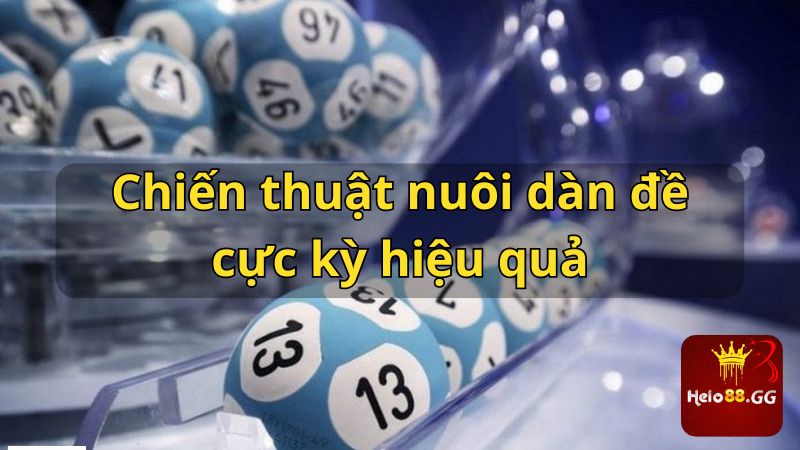 Chiến thuật nuôi dàn đề cực kỳ hiệu quả