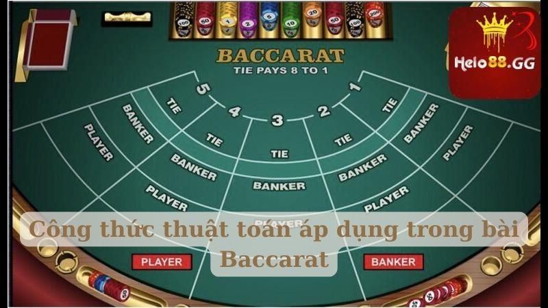 Công thức thuật toán áp dụng trong bài Baccarat